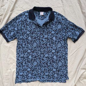 Brooks Brothers Floral Polo Small